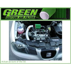 GREEN FILTER direct intake kit for  SEAT