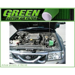 GREEN FILTER direct intake kit for  NISSAN