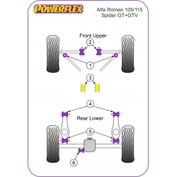POWERFLEX FOR ALFA ROMEO SPIDER