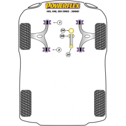 POWERFLEX FOR LANCIA DELTA GEN 1&2 (1983-2000), DEDRA (1989-