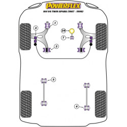 POWERFLEX POUR LANCIA DELTA GEN 1&2 (1983-2000), DEDRA (1989