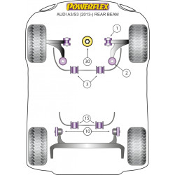 POWERFLEX FOR VOLKSWAGEN TOURAN MODELS , TOURAN (2017 - ) ,
