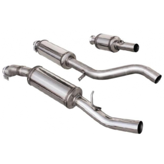 Titanium Stainless Steel Gr. N / Gr. A Competition Exhausts