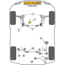 POWERFLEX FOR VOLKSWAGEN VENTO , VENTO (2005 - 2010) ,