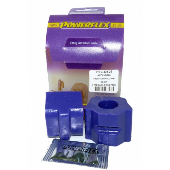 POWERFLEX FOR AUDI V8 TYPE 44 & 4C (10/88-11/93)