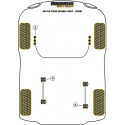 POWERFLEX POUR ALFA ROMEO 164 V6 & TWIN SPARK (1987 -1998)