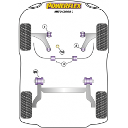 POWERFLEX FOR VAUXHALL / OPEL CORSA MODELS , CORSA E (2015 -