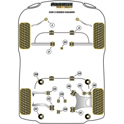 POWERFLEX FOR BMW 5 SERIES , E60, E61 5 SERIES (2003-2010) ,