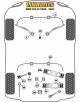 POWERFLEX BRAZO TRASERO SUPERIOR AL CUBO Nº12a /12b BMW