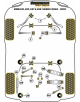 SILENTBLOCK ANTERIOR SUBCHASIS TRASERO Nº19 BMW