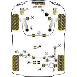 POWERFLEX POUR VOLKSWAGEN PASSAT MODELS , PASSAT CC 35 (2008