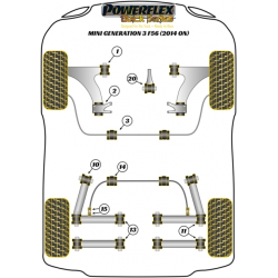 POWERFLEX FOR MINI MINI GENERATION 3 (F56) (2014 EN ADELANTE