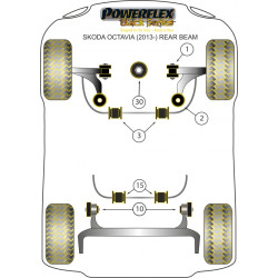 POWERFLEX POUR VOLKSWAGEN PASSAT MODELS , PASSAT B8 (2015 EN