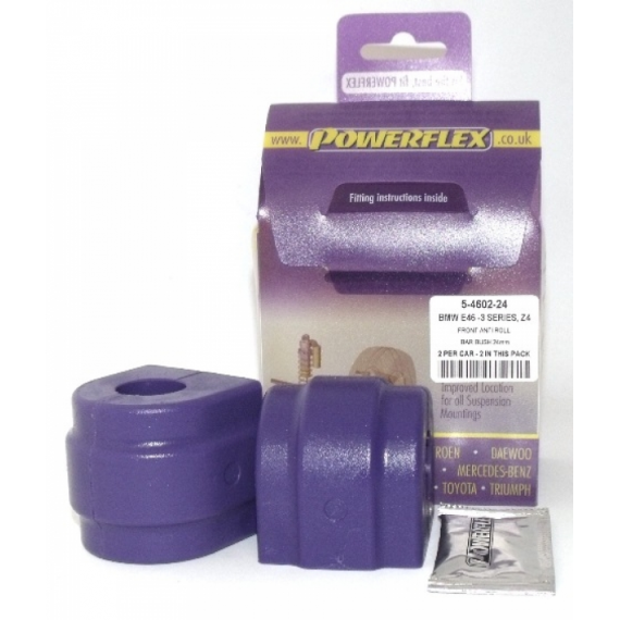 POWERFLEX ESTABILIZADORA DELANTERA 24mm Nº2 y 3 BMW