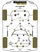 POWERFLEX POSTERIOR SUBCHASIS TRASERO Nº11 BMW