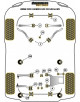 POWERFLEX SOPORTE ANTERIOR PUENTE TRASERO Nº20 BMW