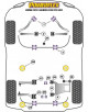 POWERFLEX INSERTO SOPORTE POSTERIOR PUENTE TRASERO Nº22 BMW