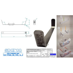 FIA J bracket for all SPARCO extinguiscing system