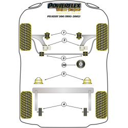 POWERFLEX FOR PEUGEOT 306