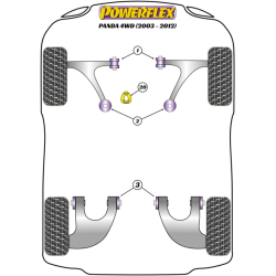 POWERFLEX POUR FORD KA MODELS , KA (2008-) ,