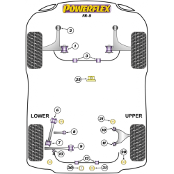 POWERFLEX POUR TOYOTA 86 / GT86 , 86 / GT86 ROAD ,