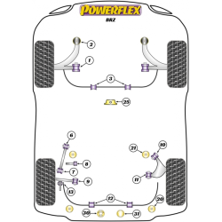 POWERFLEX POUR TOYOTA 86 / GT86 , 86 / GT86 ROAD ,