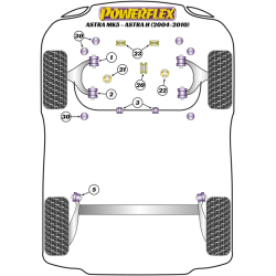 POWERFLEX FOR VAUXHALL / OPEL ZAFIRA MODELS , ZAFIRA B (2005