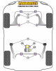 SOPORTE PEQUEÑO BRAZO TRANSMISION Nº21 PARA PORSCHE