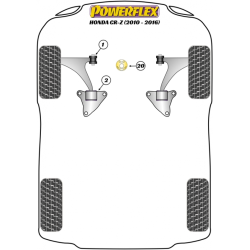 POWERFLEX FOR HONDA CR-Z (2010 - 2016)