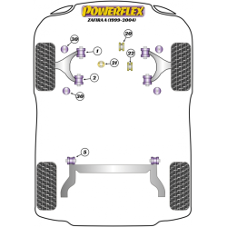 POWERFLEX FOR VAUXHALL / OPEL ZAFIRA MODELS , ZAFIRA B (2005