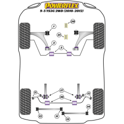 POWERFLEX FOR VAUXHALL / OPEL INSIGNIA MODELS  , INSIGNIA 2W