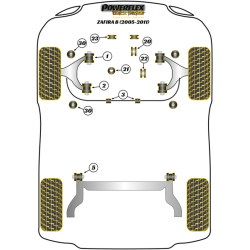 POWERFLEX FOR VAUXHALL / OPEL ZAFIRA MODELS , ZAFIRA B (2005