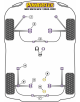 SILENTBLOCK SOPORTE INFERIOR TRASERO MOTOR Nº8 PARA TOYOTA