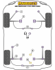 SILENTBLOCK SOPORTE INFERIOR TRASERO MOTOR Nº8 PARA TOYOTA