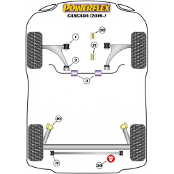 POWERFLEX FOR VAUXHALL / OPEL ZAFIRA MODELS , ZAFIRA C (2011