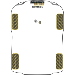 POWERFLEX FOR VAUXHALL / OPEL ZAFIRA MODELS , ZAFIRA C (2011