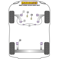POWERFLEX POUR SUZUKI SWIFT - SPORT (2010 EN ADELANTE)