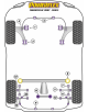 POWERFLEX BARRA POST. Nº8 PARA SUBARU