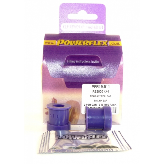 POWERFLEX POUR FORD ESCORT MODELS , ESCORT MK5,6 RS2000 4X4