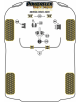 POWERFLEX POUR VAUXHALL / OPEL ZAFIRA MODELS , ZAFIRA B (200