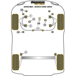 POWERFLEX FOR VAUXHALL / OPEL ZAFIRA MODELS , ZAFIRA A (1999