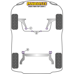 POWERFLEX FOR VAUXHALL / OPEL TIGRA MODELS , TIGRA TWIN TOP