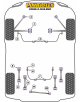 POWERFLEX POUR TOYOTA COROLLA MODELS , COROLLA AE86 RWD ,