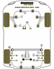 SOPORTE BARRA POST. A CHASIS Nº8 PARA SUBARU