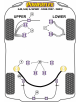 POWERFLEX FOR JAGUAR (DAIMLER) XK8, XKR - X100 (1996-2006)