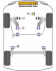 INSERTO SOPORTE SUPERIOR DERECHO MOTOR Nº4 PARA RENAULT