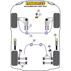 POWERFLEX FOR MINI MINI PACEMAN R61 (2013-2016) , MINI PACEM