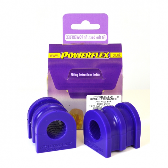 POWERFLEX FOR RENAULT MEGANE II INC RS 225, R26 AND CUP (200
