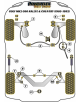 SILENTBLOCK BARRA ESTAB. TRASERA INTERIOR PARA VOLKSWAGEN