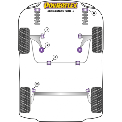 POWERFLEX FOR VOLKSWAGEN UP! (2011 -)